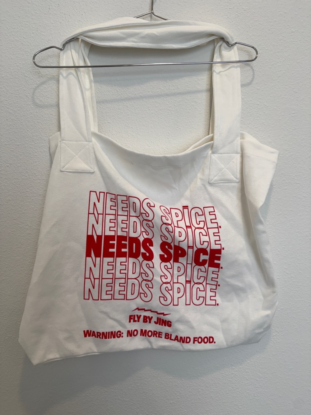 Fly By Jing "Needs Spice" Tote Bag - Picture 2 of 3